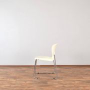SM400K White Swing Chair by Gerd Lange for Drabert, Set of 4, 1980s