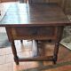 Table en chêne, début XIXe