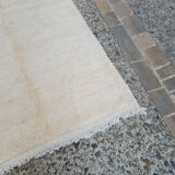 Tapis berbère blanc en laine 148x250cm