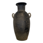 Vase en verre à scavo
