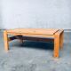 Scandinavian Modern Design Solid Pine Coffee Table, 1970s