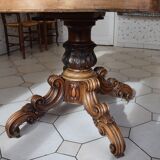 Side table in solid wood