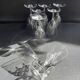 8 wine glasses – Cristallerie de Nancy (1920-1934)