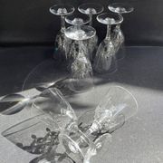 8 wine glasses – Cristallerie de Nancy (1920-1934)
