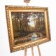Painting "River flowing through the forest"
