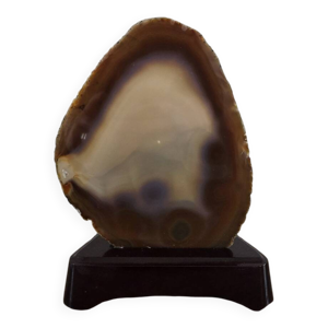 Lampe en pierre d'agate