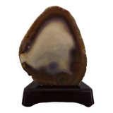 Vintage agate stone lamp