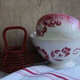 Set of 2 antique ceramic bowls