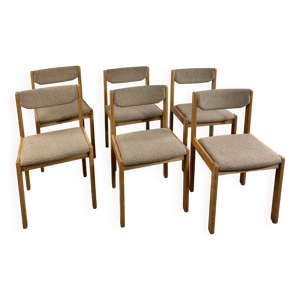 6 chaises dans le goût - maison
