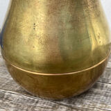 Pear fruit golden brass box