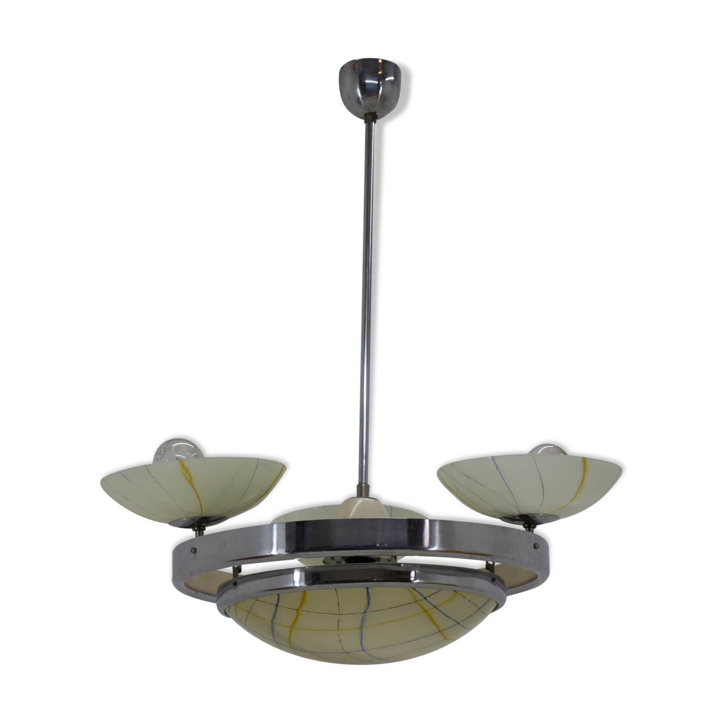 Art deco chandelier, 1930s