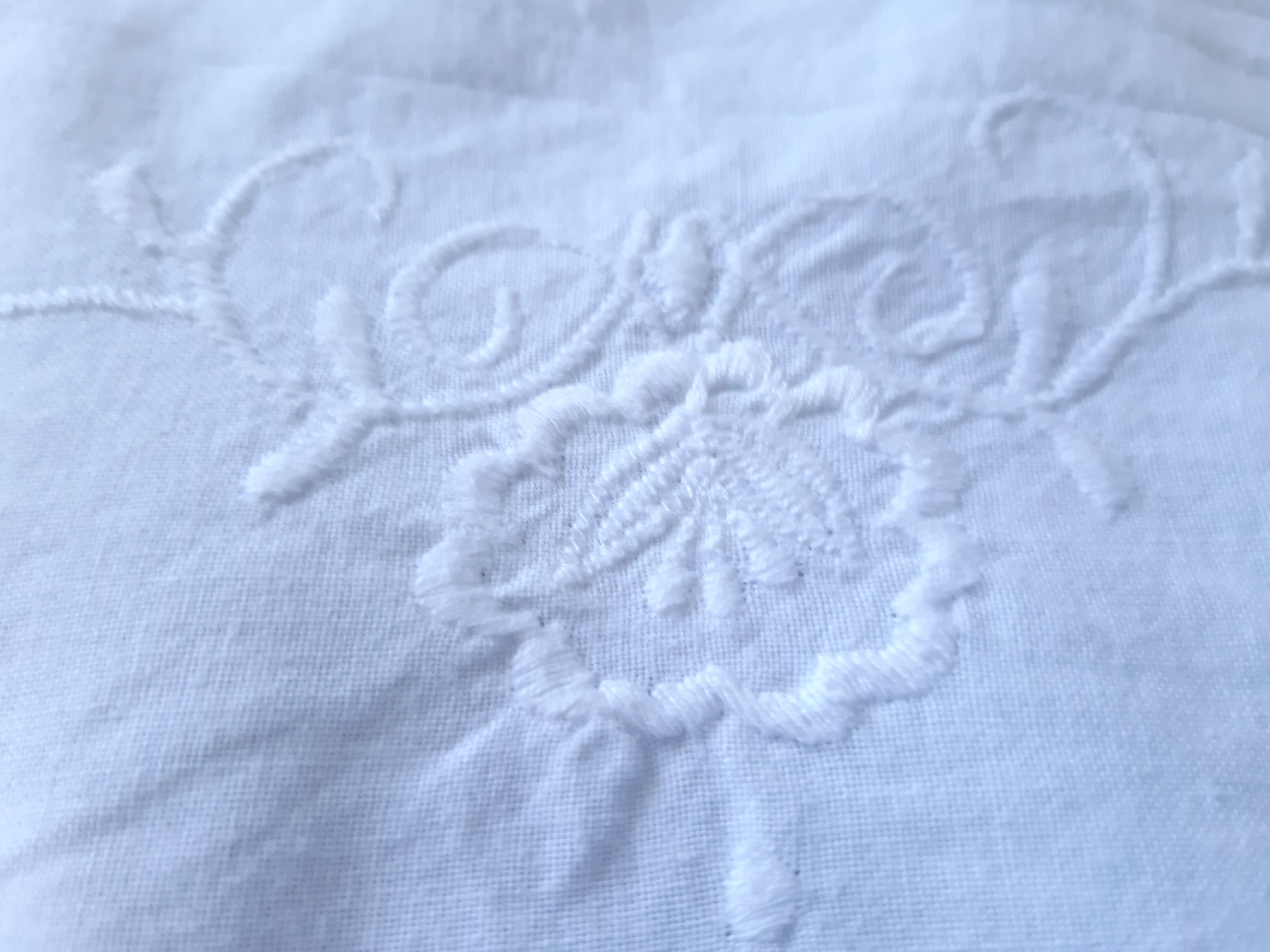 Nappe ancienne de cérémonie 230 x 150