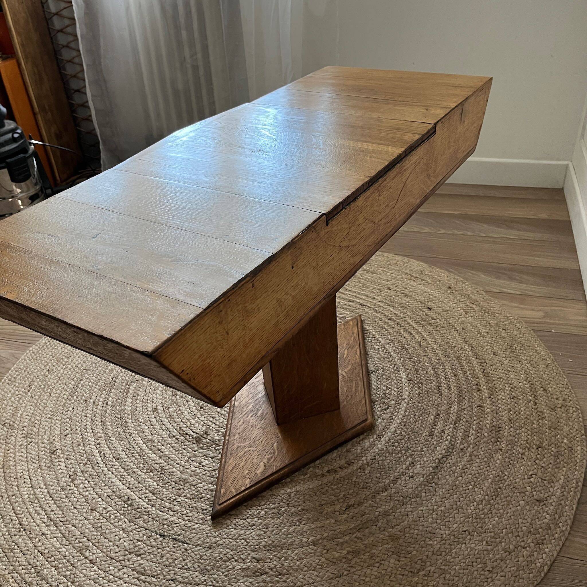 Vintage oak dressing table