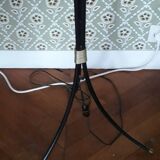 1950s metal tripod floor lamp