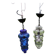 Pair of Blown Glass Suspensions