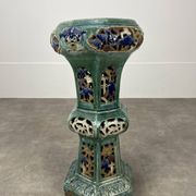 Chinese glazed stoneware stand
