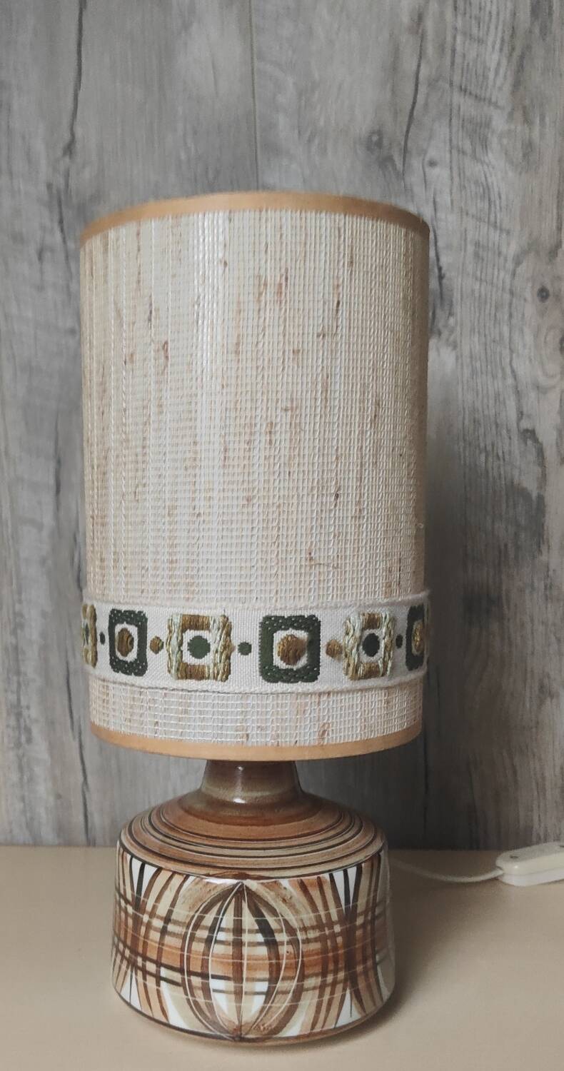 Vintage jersey lamp