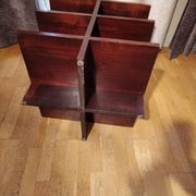 Side table bookshelf