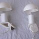 Paire de lampes à pince champignons