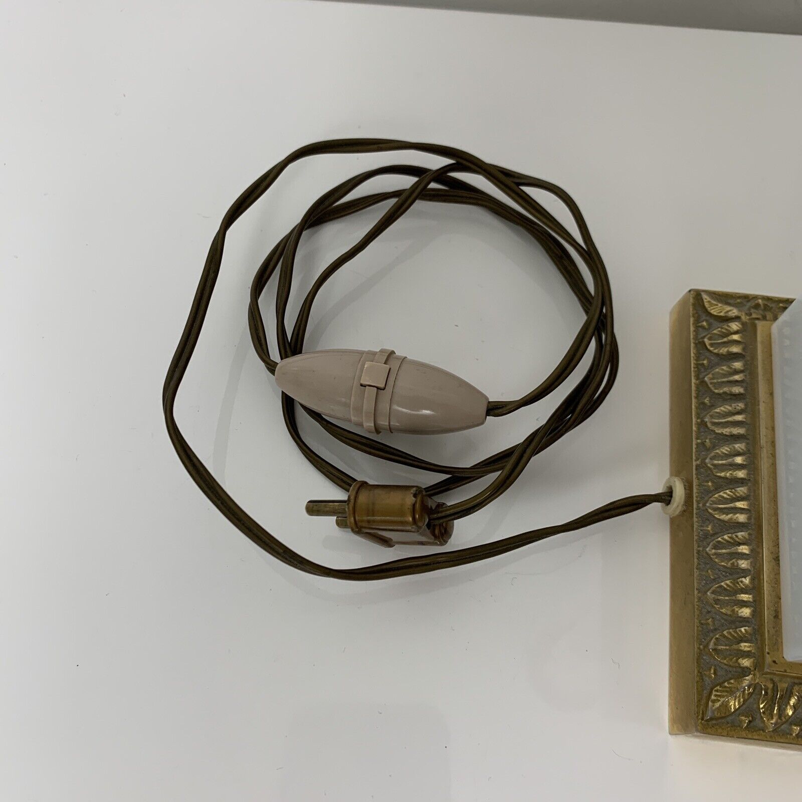 Foot in gilded bronze and opaline classic empire