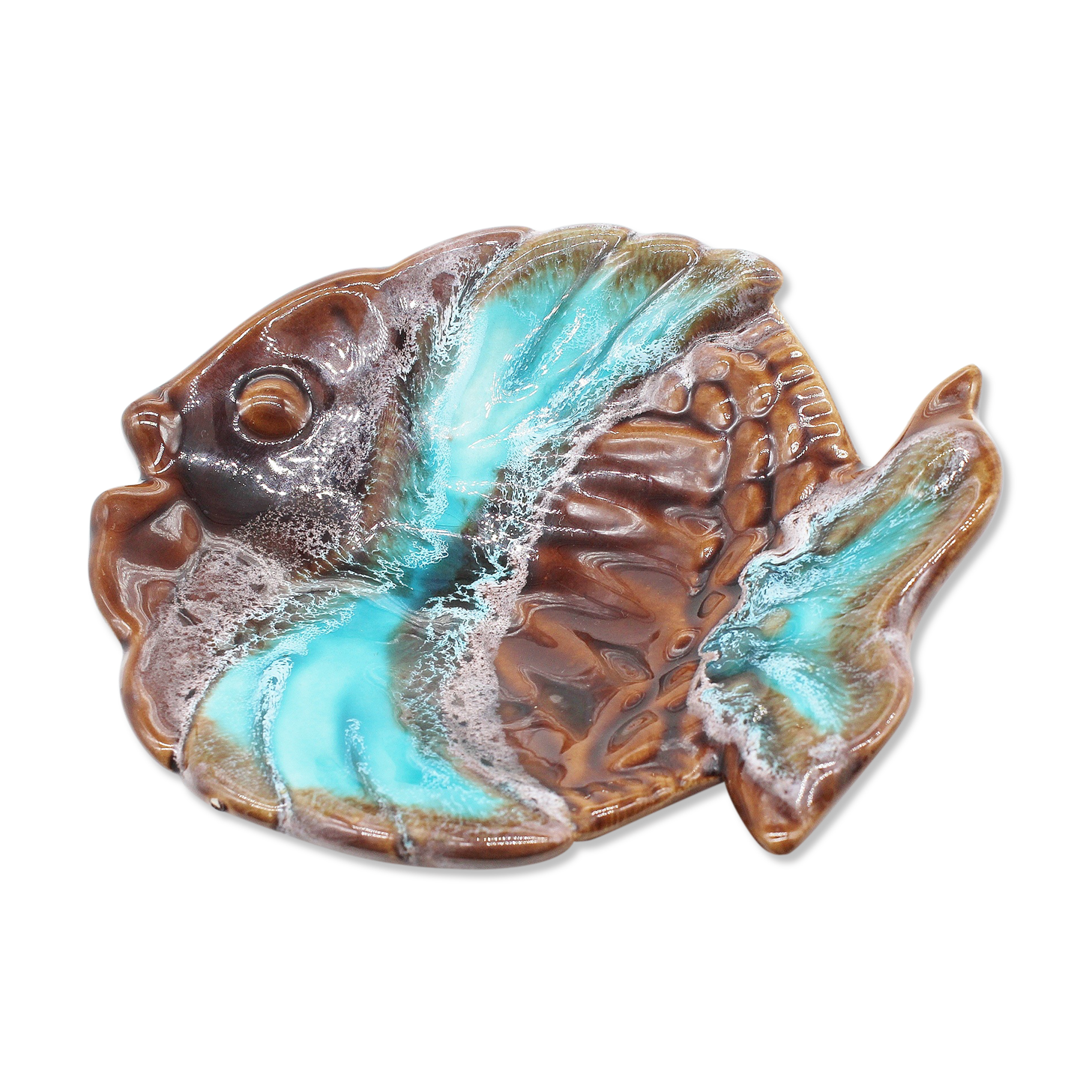 Ceramic fish dish