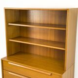 Teak bookcase with drawers from WK Möbel, 1960s