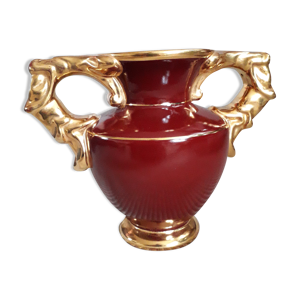 Vase vintage des années 50 signé