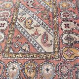 Vintage sinkiang carpet for handmade corridor 90x358 cm