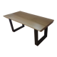 Table basse design en bois naturel