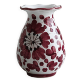 Small Italian hand painted ceramic vase
