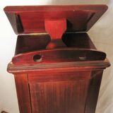 Curtain binder on roulette forming lectern