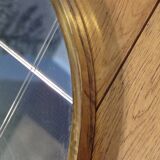 Mirror 60x80 cm brass frame
