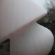 Vintage opal glass lamp – Murano style