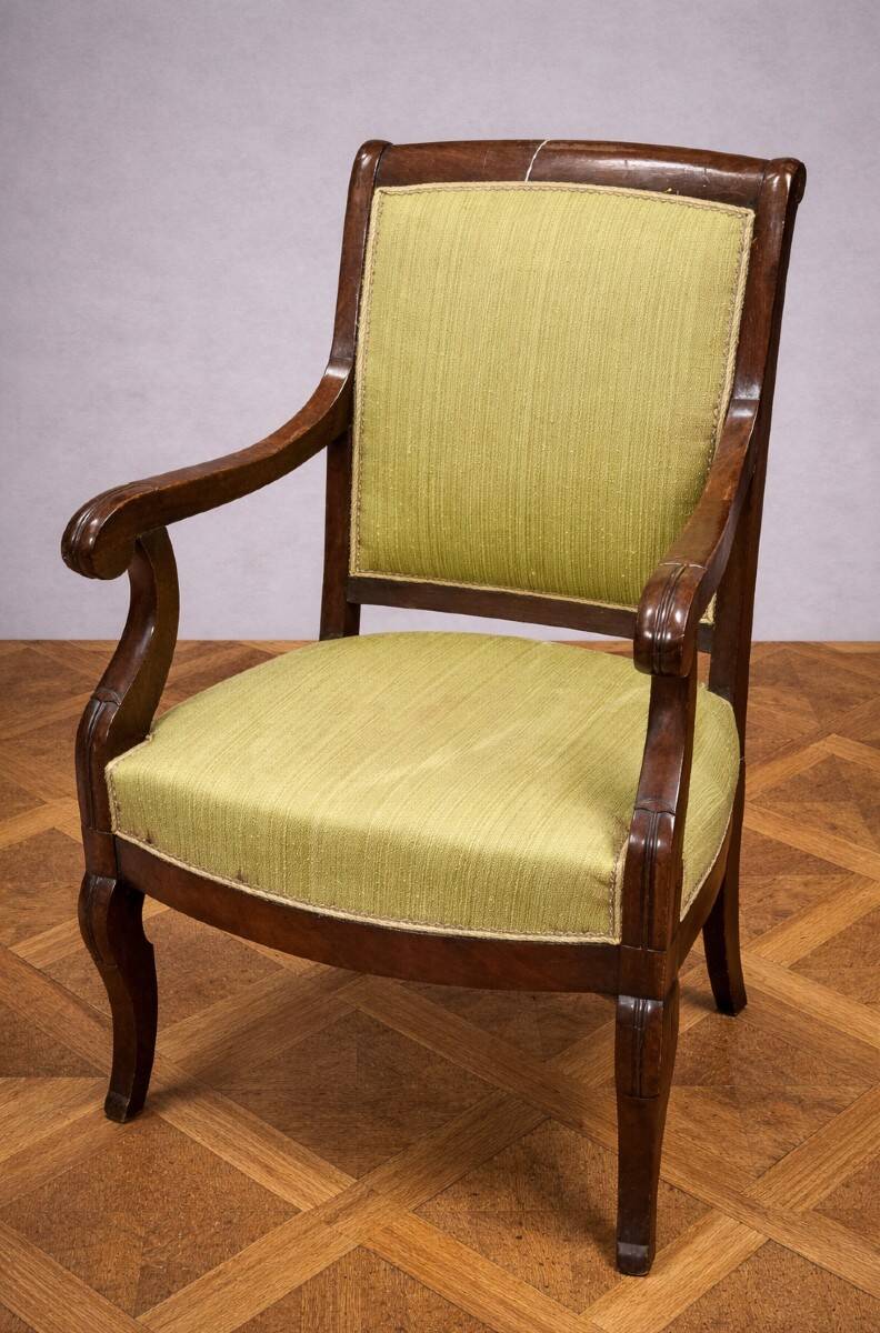 Empire armchair in mahogany – 19th century