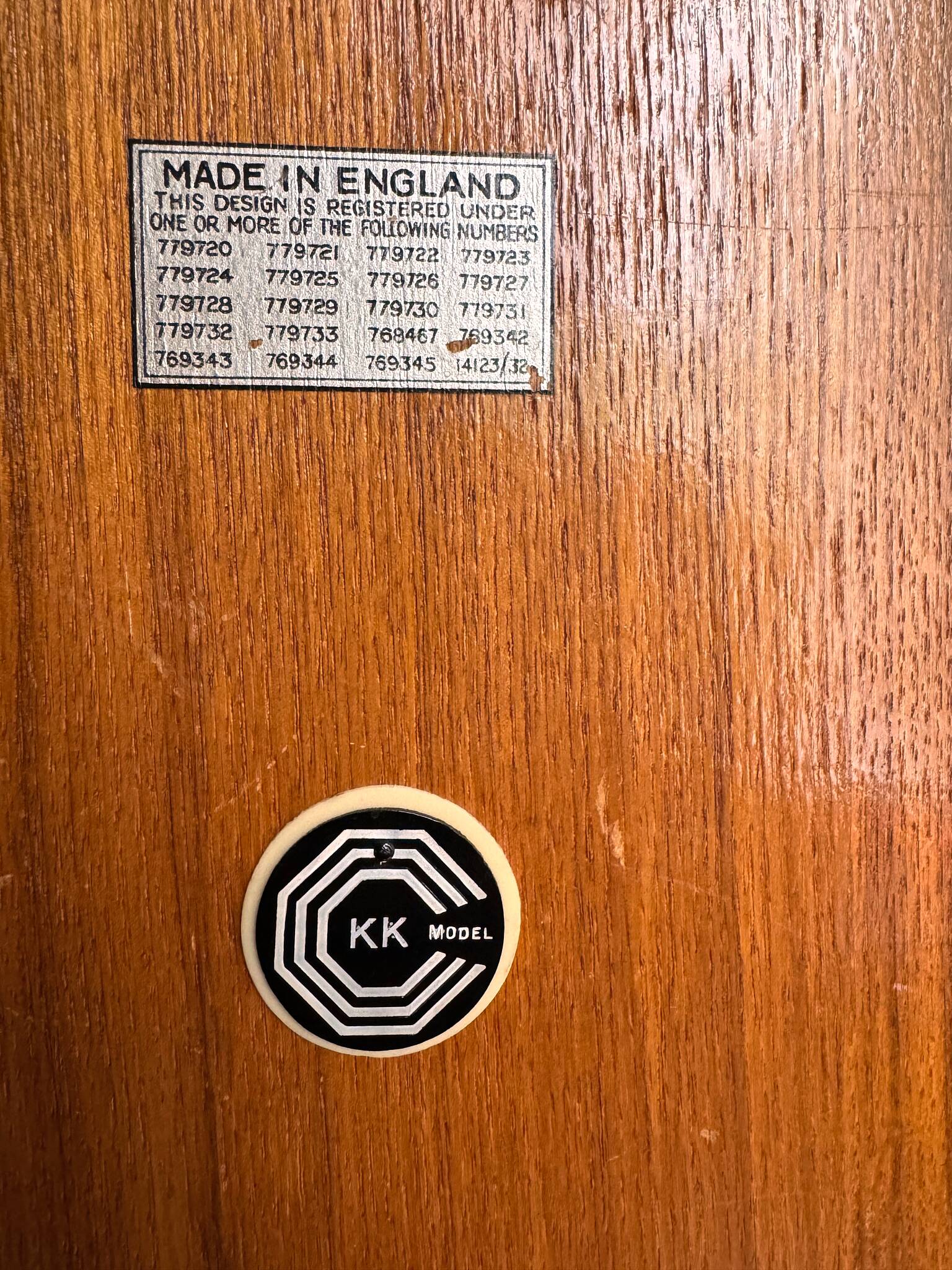 Mr Art Deco English Wardrobe "Compactom" - Model KK - Years