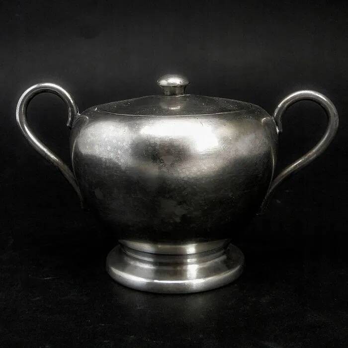 AS2 WWS - sugar bowl 1950 ART DECO