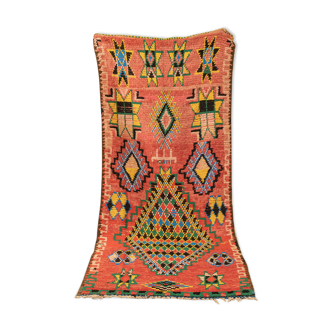 Vintage boujad, berber rug, 123 x 290