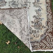 Vintage handmade Turkish rug 118x220 cm