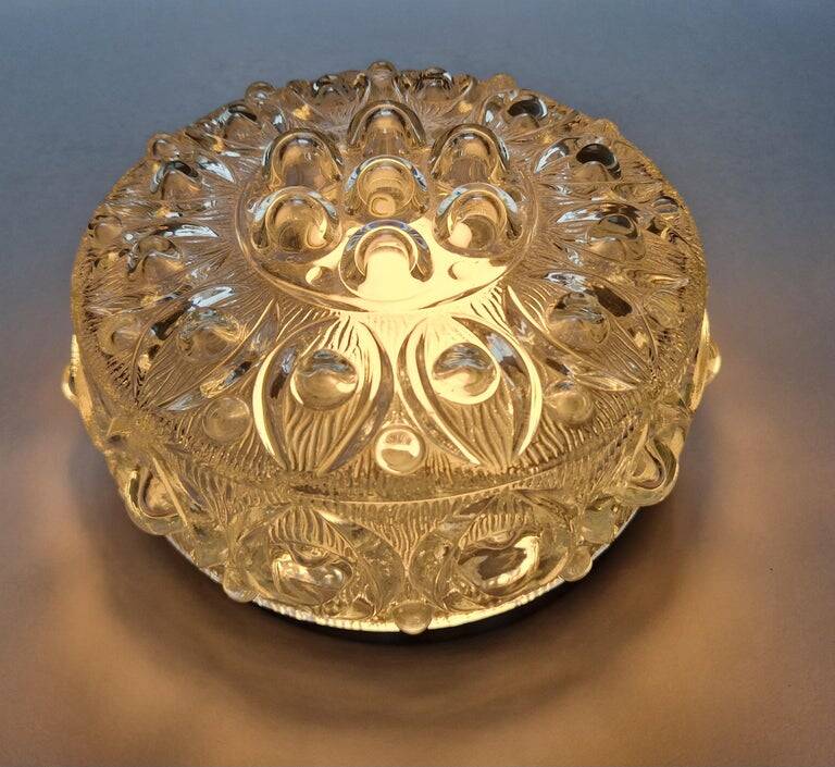 Midcentury Flush Mount, Ceiling or Wall Lamp WILA, Germany, 1970s