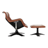 Chaise Karuselli et ottomane Yrjö Kukkapuro pour Haimi, 1965