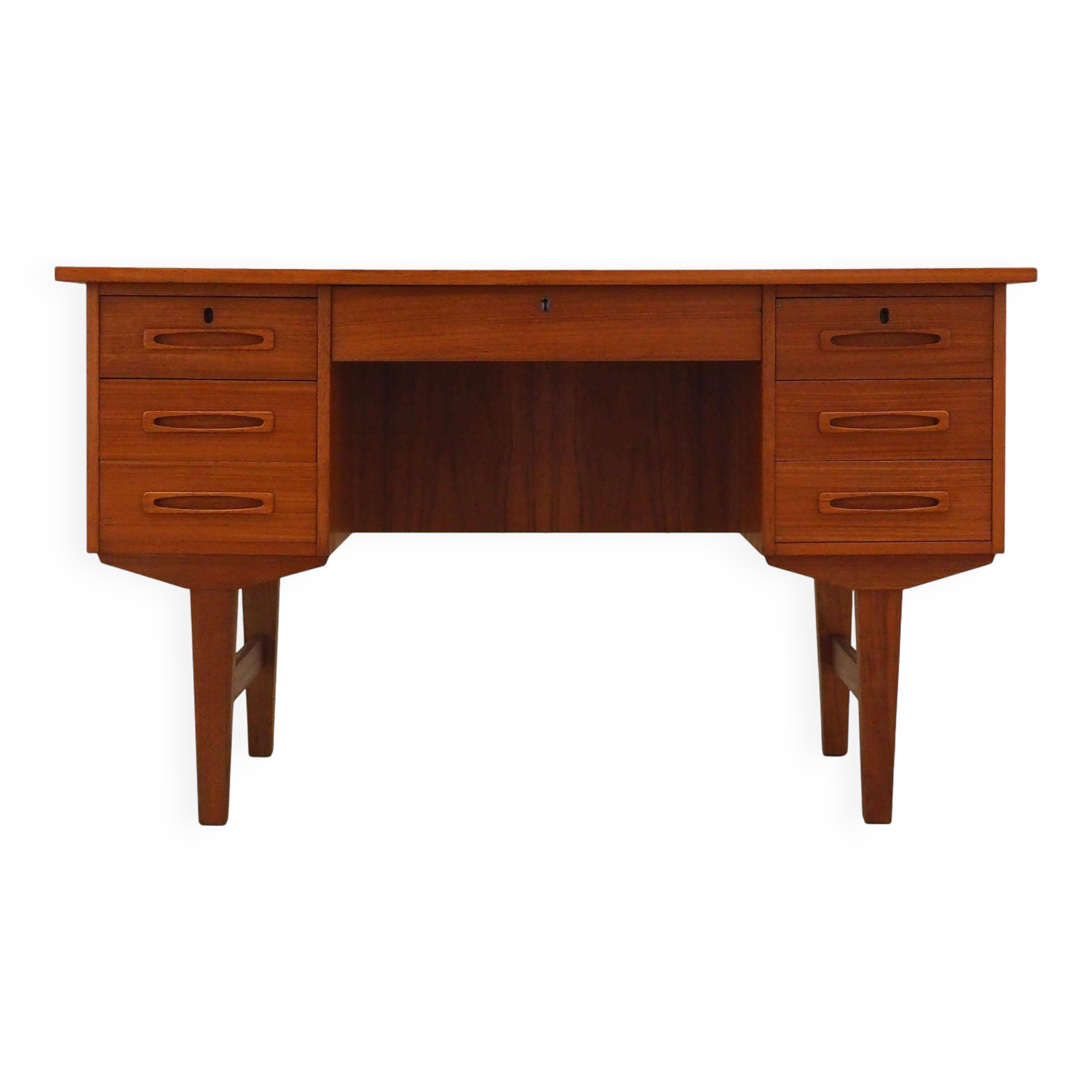 Teak desk, Danish design, 1960s, production: Denmark