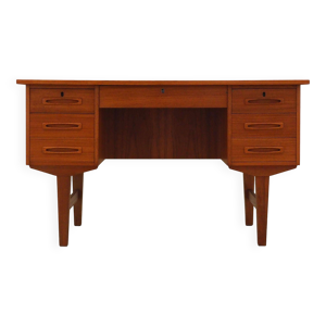 bureau en teck, design