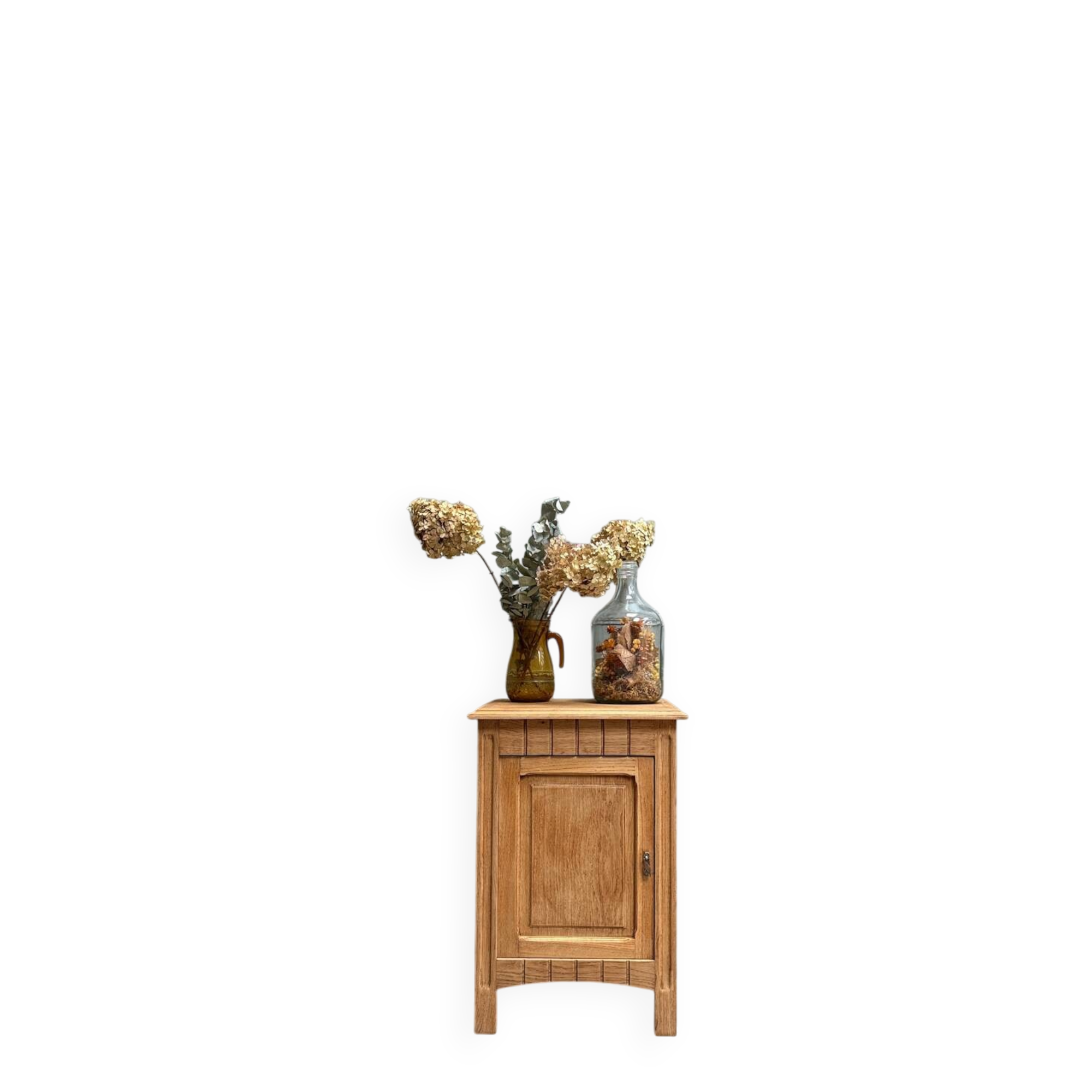 Small Art Deco jam cabinet in oak (renovated)