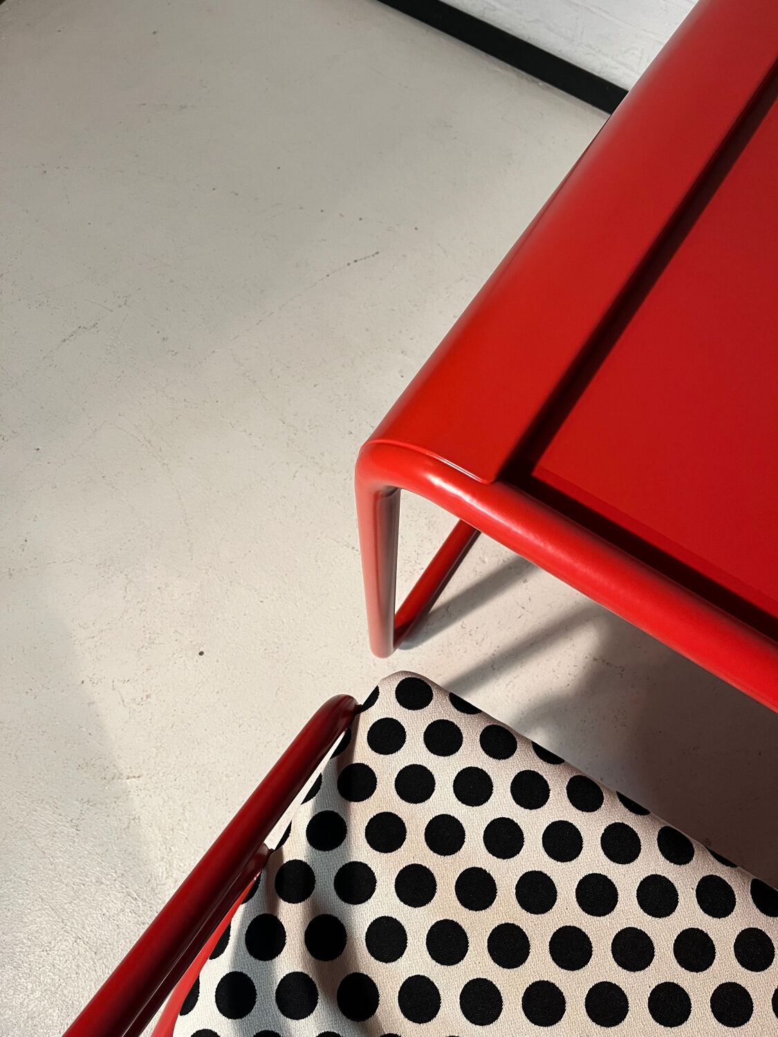 Vintage all-metal desk/table