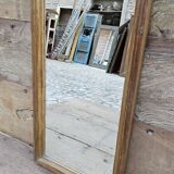 Miroir en teck birman