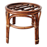 Rattan stool/plant stand - Vintage