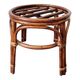 Rattan stool/plant stand - Vintage