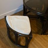 Table basse avec ses chaises