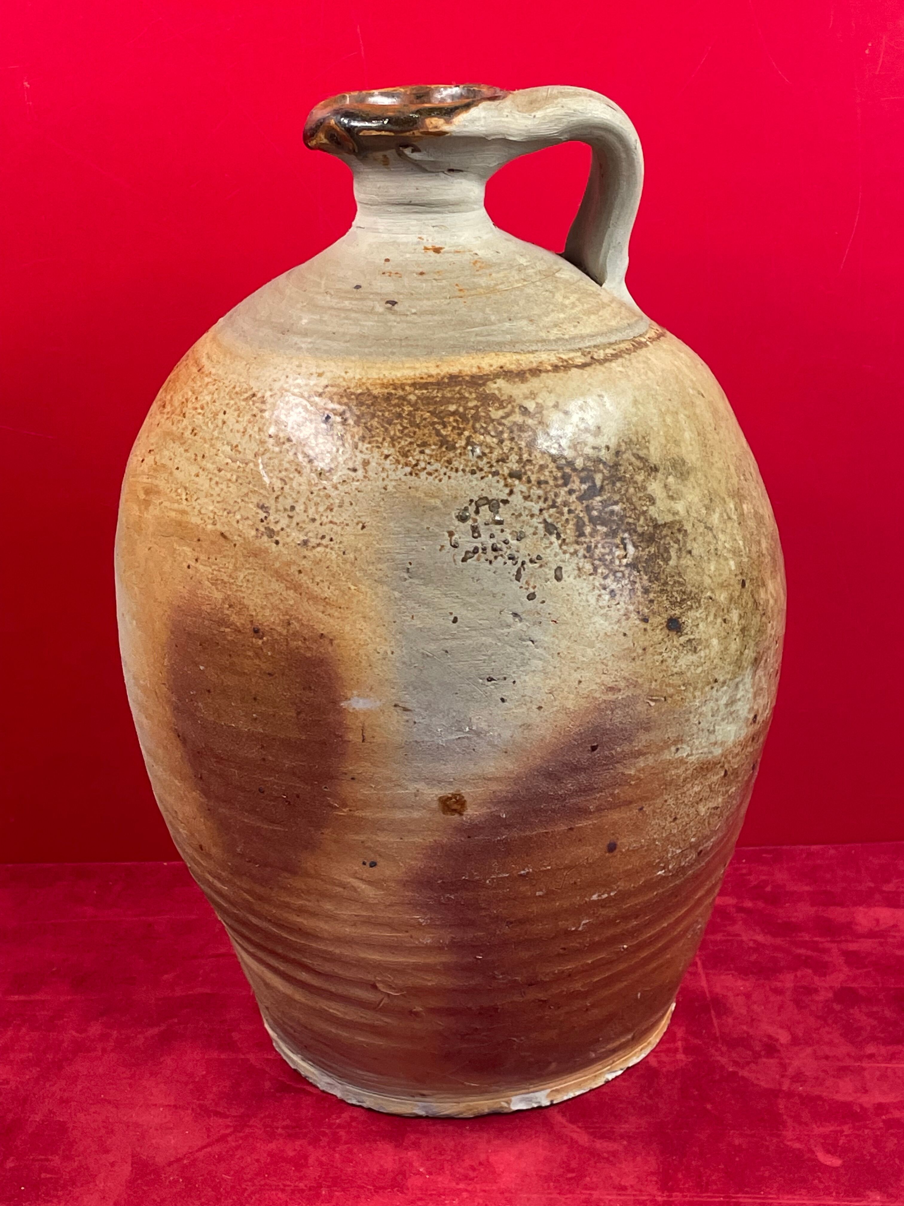 Jug in terracotta XIXth