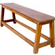 Ancient Burmese teak bench